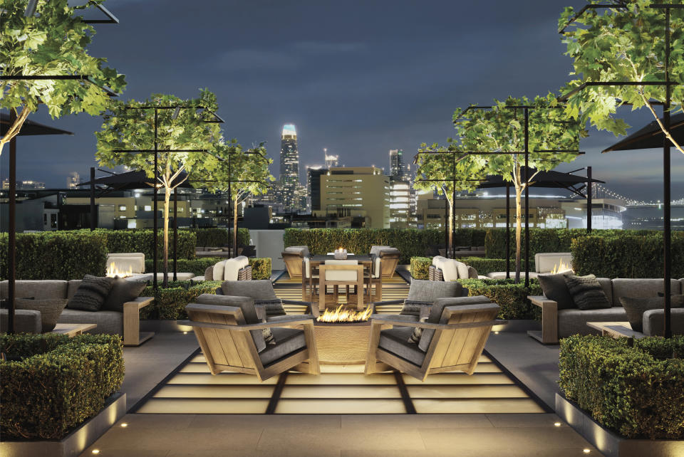 The rooftop park at the Bethlehem Steel Building. - Credit: Courtesy photo