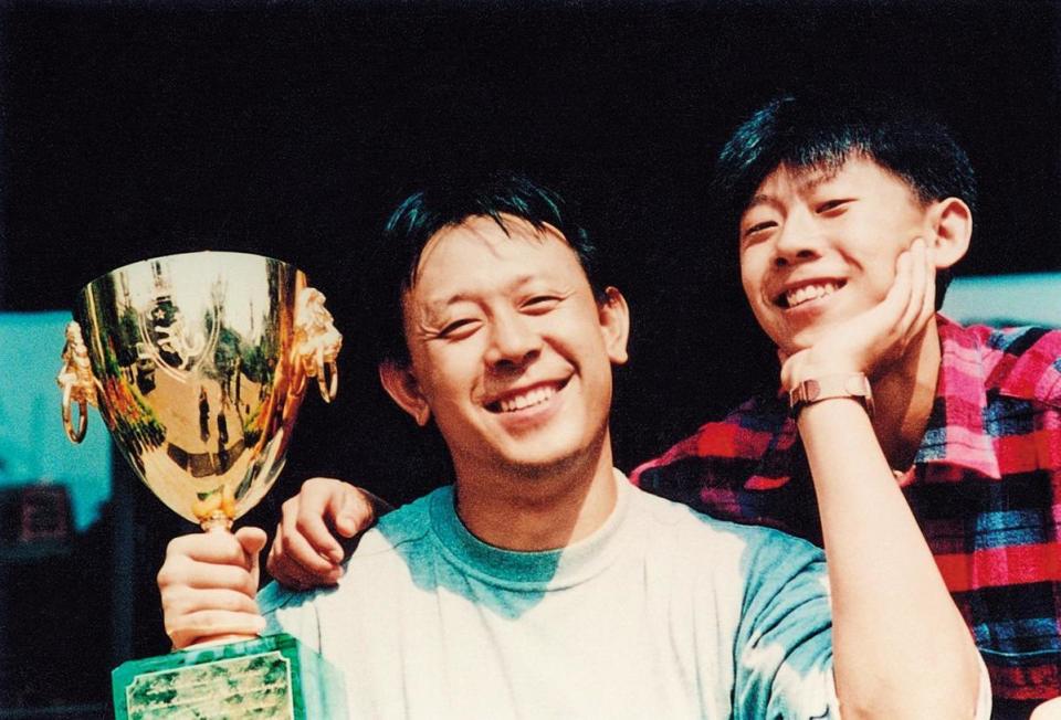 大陸演員夏雨（右）以姜文（左）執導電影《陽光燦爛的日子》在威尼斯影展拿下最佳男主角。（ 東方IC）