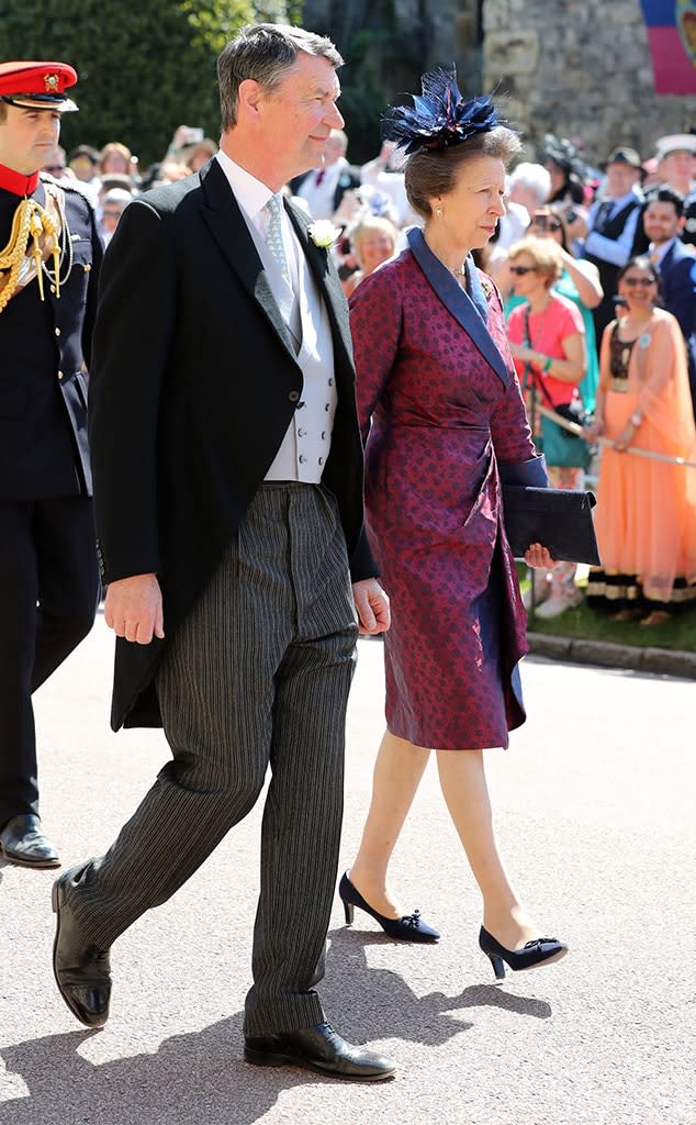 Princess Anne, Timothy Lawrence, Royal Wedding, Prince Harry, Meghan Markle