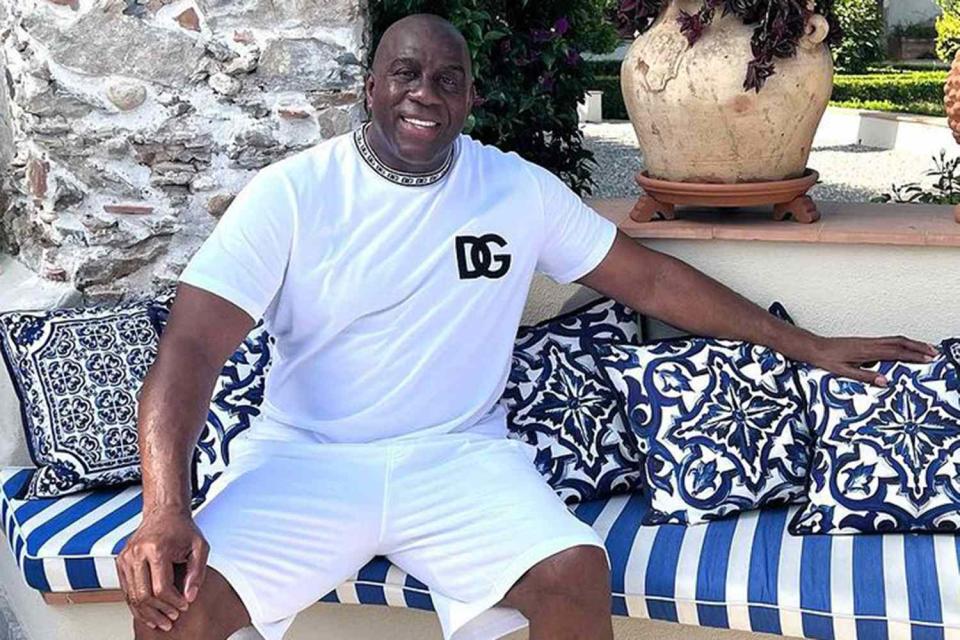 <p>magicjohnson/Instagram</p> Magic Johnson