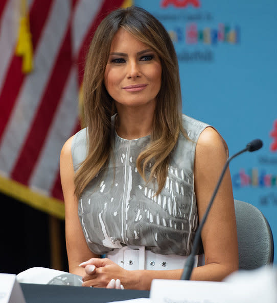 <p>Melania Trump Press Conference</p>  