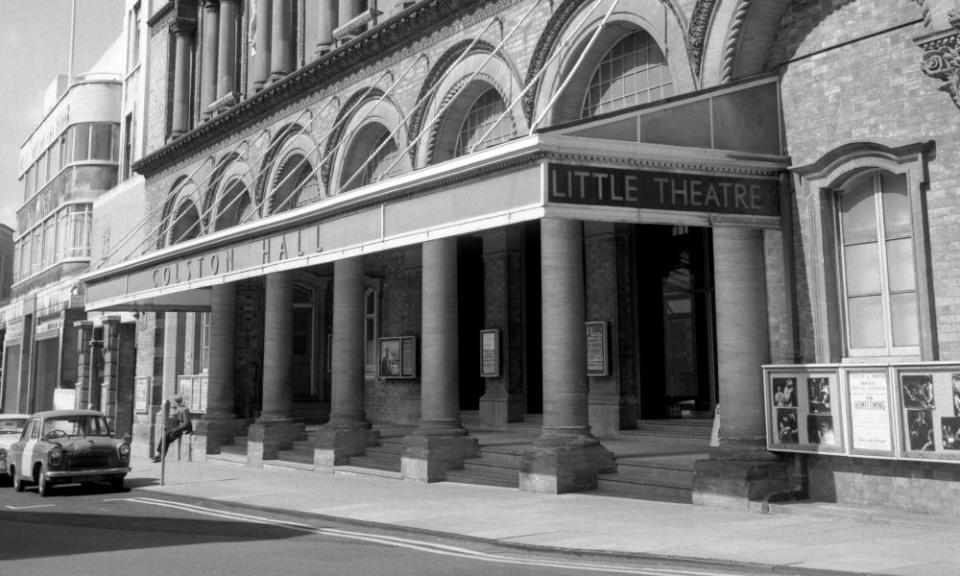 Bristol’s Colston Hall, pictured in 1967. 