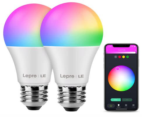 If you’re hypersensitive to light, then go for smart bulbs