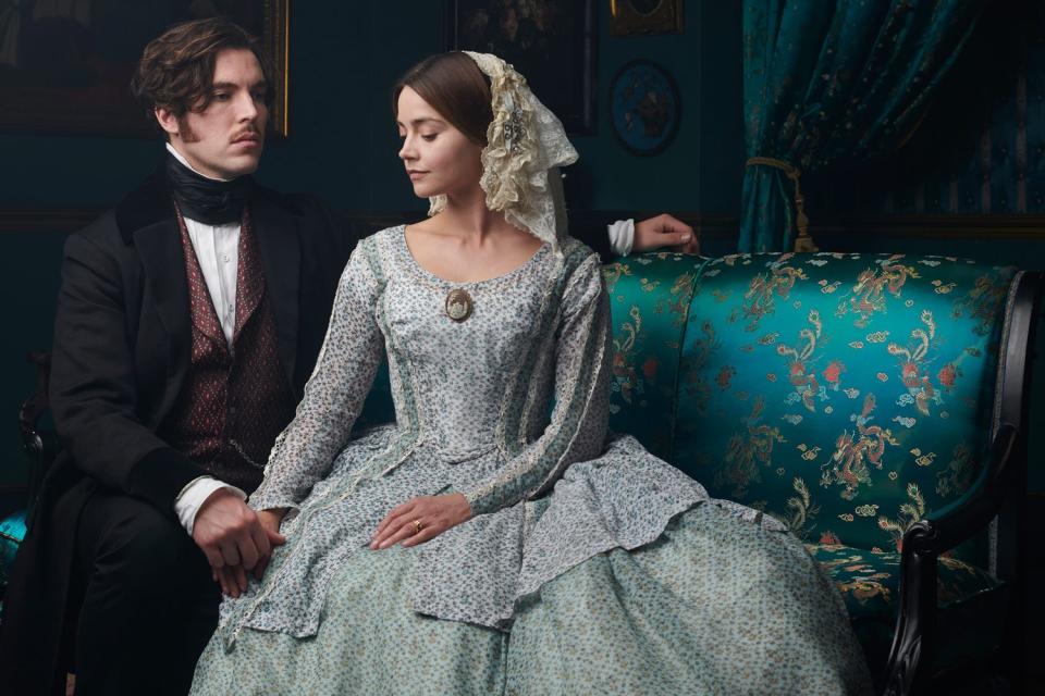 Royalty: Jenna Coleman as Queen Victoria with Tom Hughes as Prince Albert (Mammoth Screen / ITV)