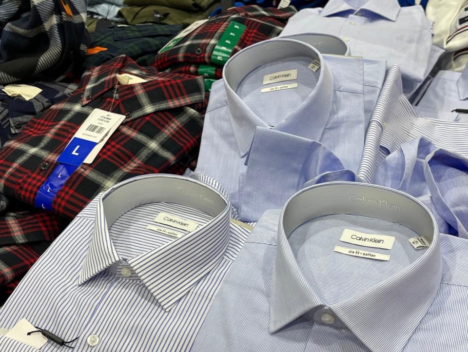 Calvin Klein shirts for sale at Costco in Sydney Australia