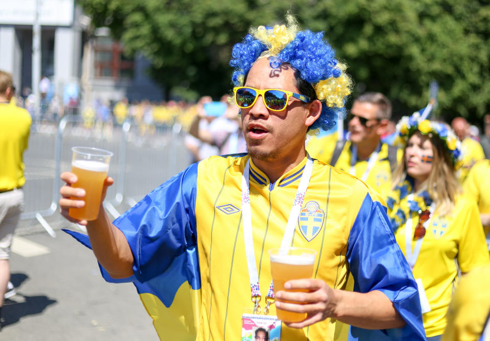 Bier statt Wodka: Die WM-Touristen stehen lieber auf Gerstensaft