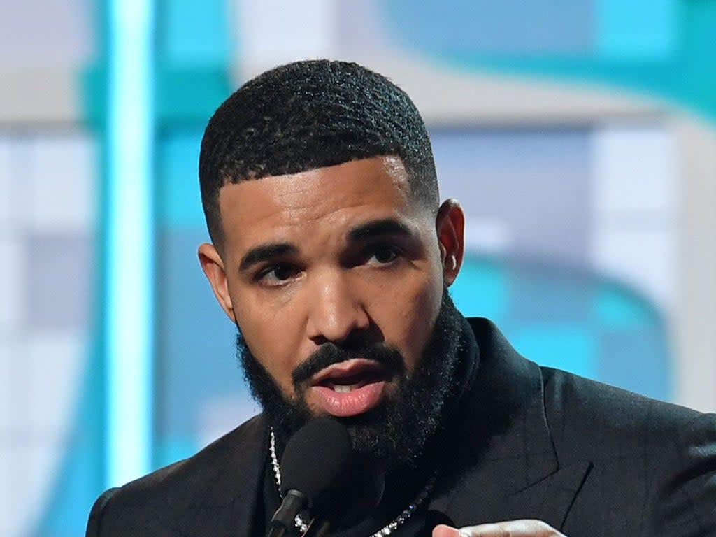 Drake afirmó que la apuesta en el Gran Premio de España era la primera que hacía en la Fórmula 1 (AFP via Getty Images)