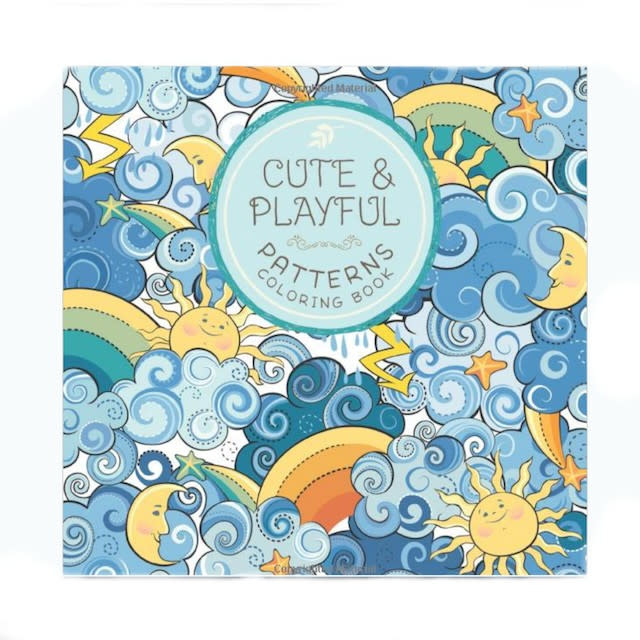 Cute and Playful Patterns Coloring Book