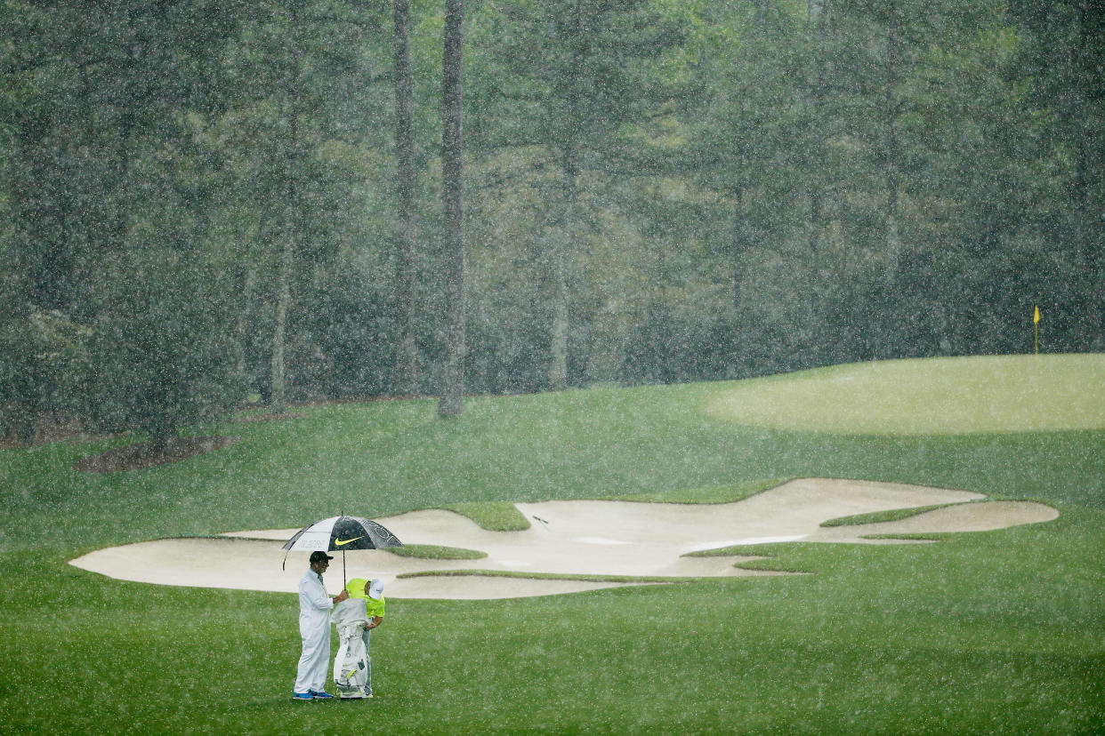 After Thursday, the weather for the rest of the weekend should be perfect at the Masters.