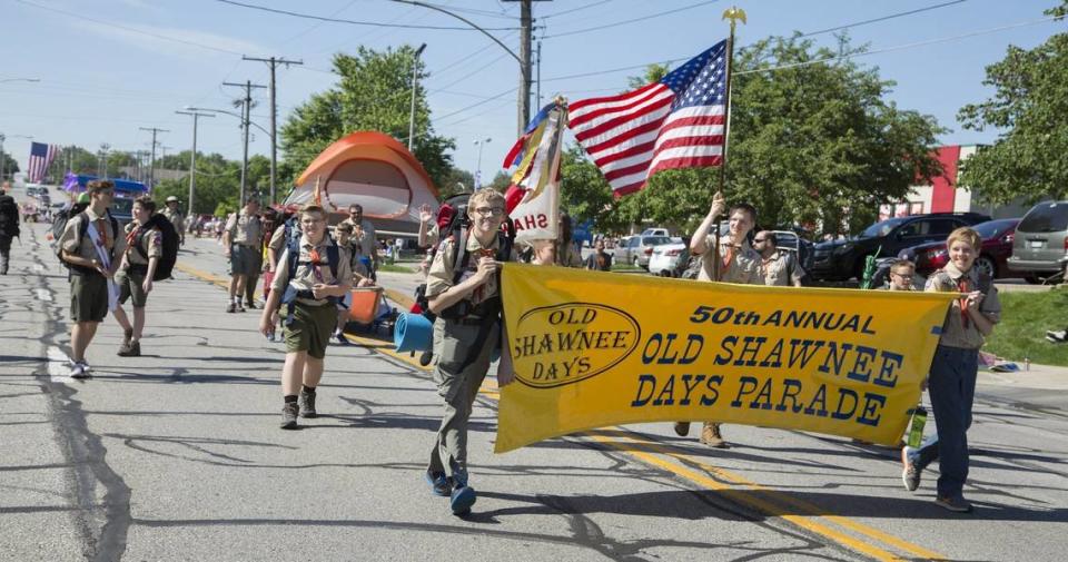 The parade is one of the highlights of Old Shawnee Days, which will run June 1-4 in Shawnee. The parade will begin at 10 a.m. June 3.