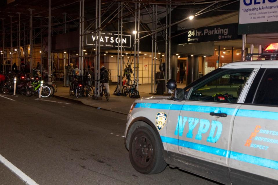 A man was stabbed outside of the Watson Hotel in Hell’s Kitchen. William Miller