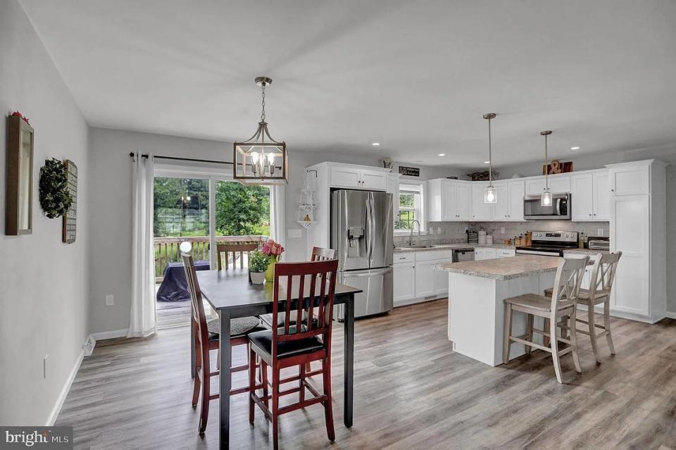 A look inside the kitchen at 179 Timberwood Trail in Centre Hall. Photo shared with permission from home’s listing agent, Brian Rutter of Keller Williams Advantage Realty.