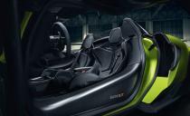 <p>As in the 570S Spider, the folding hard top can be operated with the car on the move at speeds of up to 25 mph.</p>