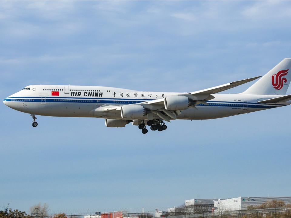 Air China Boeing 747-8i