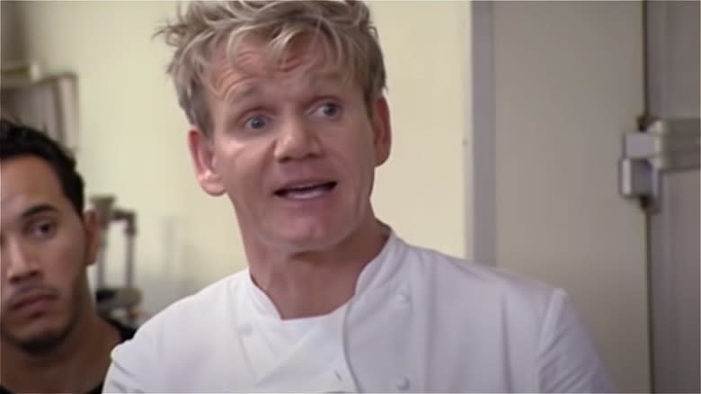 Upset Gordon Ramsay 