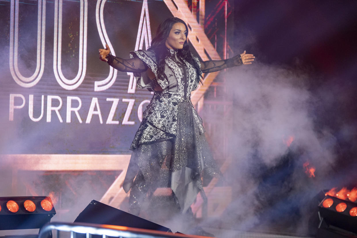 Deonna Purrazzo is seen during an episode of IMPACT. (Photo courtesy of IMPACT wrestling)