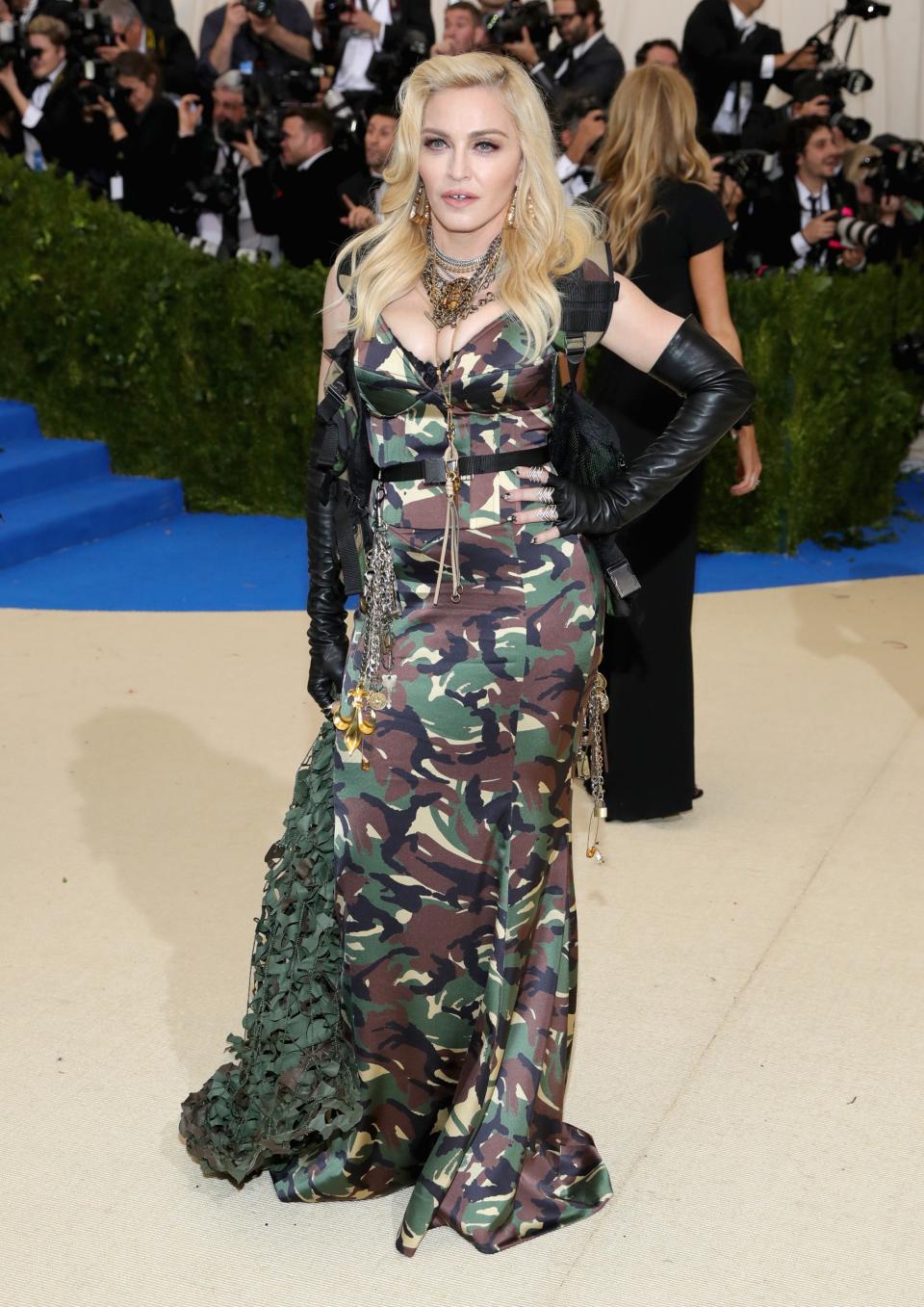 <h1 class="title">Madonna in Moschino</h1><cite class="credit">Photo: Getty Images</cite>