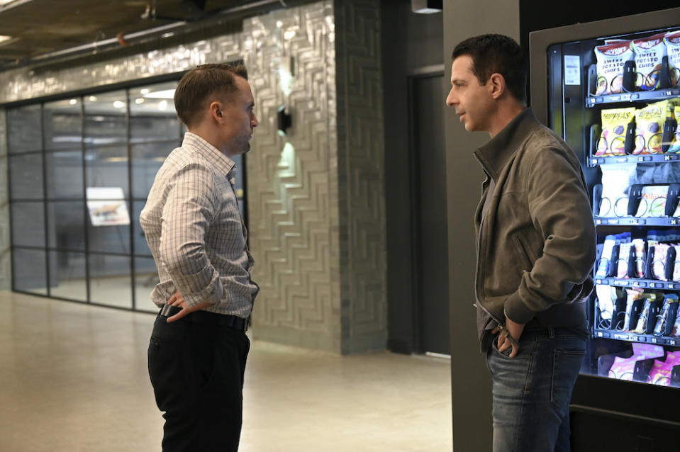 Kieran Culkin and Jeremy Strong in “Succession” - Credit: Courtesy of David M. Russell / HBO
