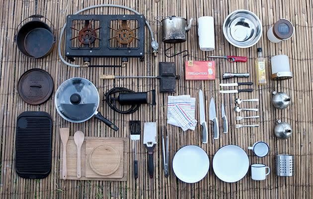 Simple Pleasures takes the hassle out of camping. Source: Simple Pleasures Co.