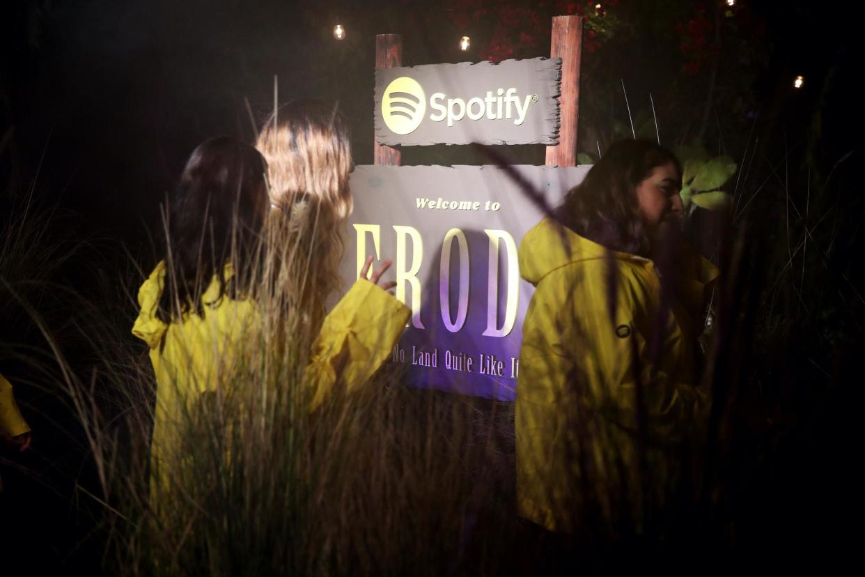 Guests attend Spotify Celebrates The Launch of Harry Styles' New Album: Rich Fury/Getty Images for Spotify
