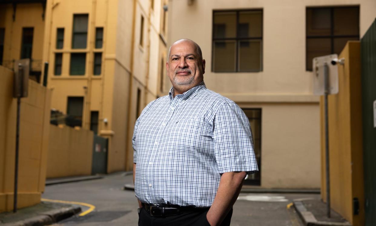 <span>Ghaith Krayem of Muslim Votes Matter says fearmongering about ‘political Islam’ goes against Australia’s democratic values.</span><span>Photograph: Carly Earl/The Guardian</span>