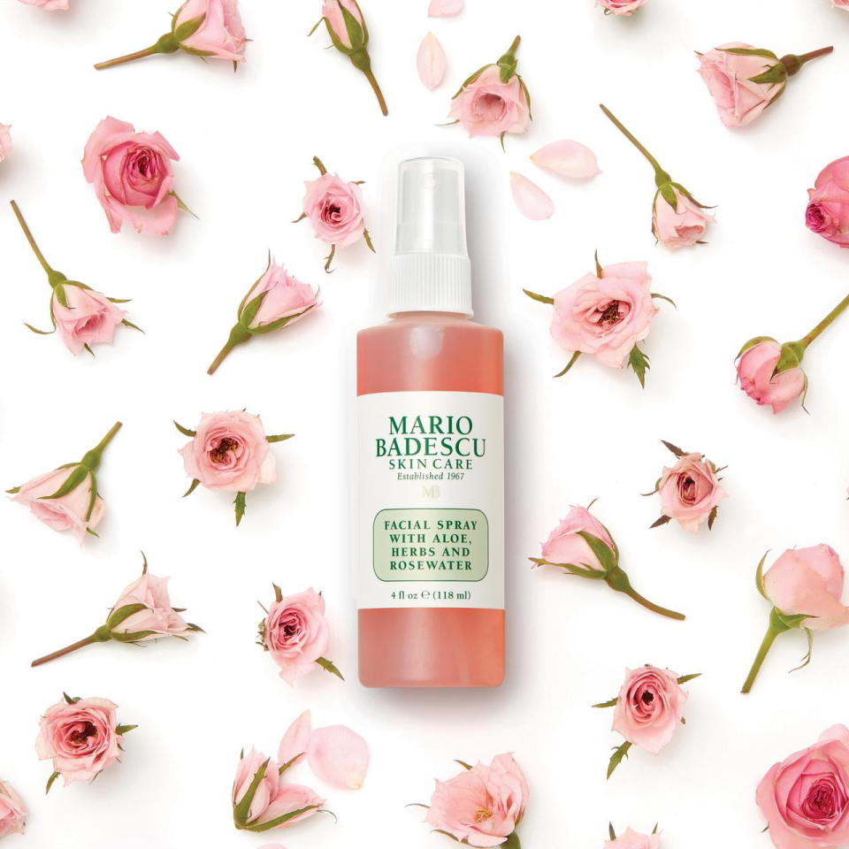 the rosewater facial spray