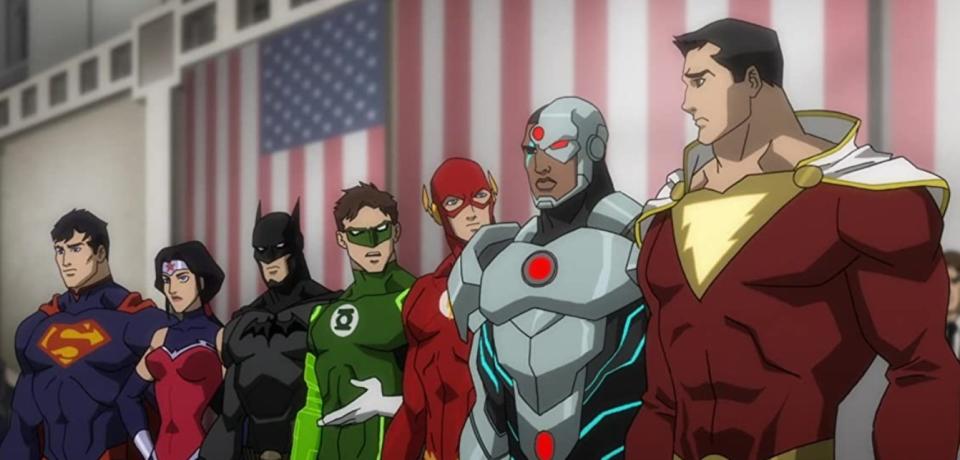 The Justice League gathered at the White House