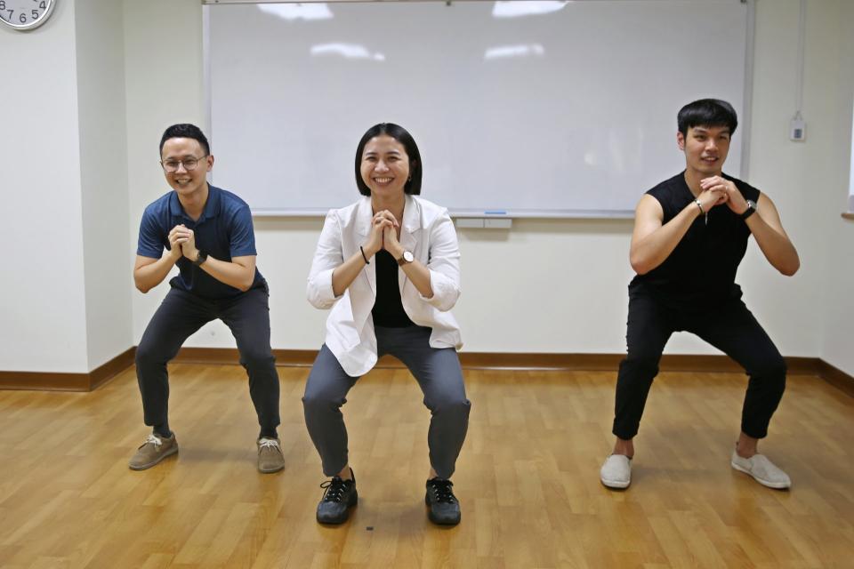 陳昱升營養師表示，運動也能減少自由基、增加抗氧化能力，建議考生還是可以維持運動的習慣。