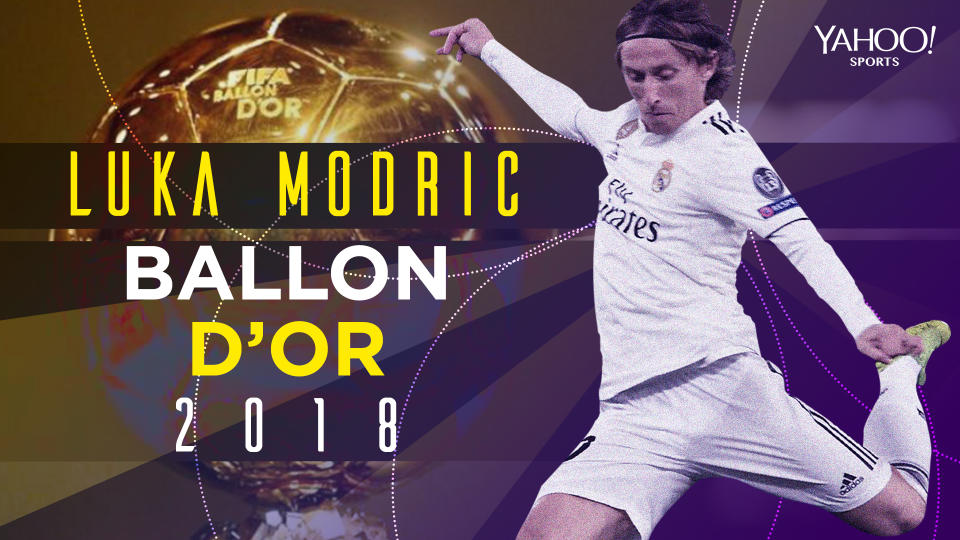 Luka Modric sacré Ballon d’Or 2018