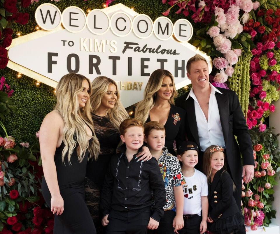 From left to right, Ariana Biermann, Brielle Biermann, Kim Zolciak-Biermann, Kroy Biermann | Steve Dietl/Bravo