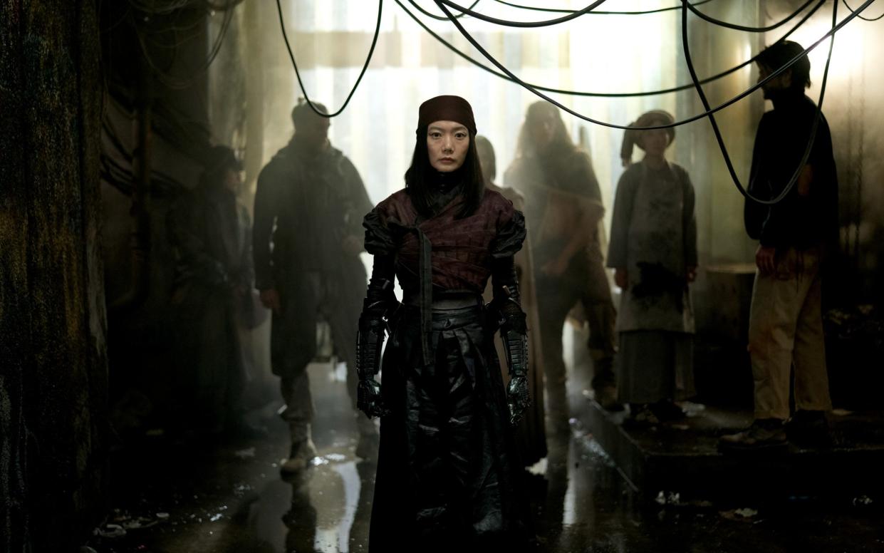 Donna Bae as Nemesis in Rebel Moon