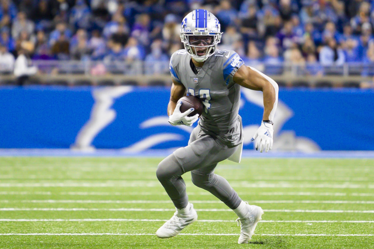 Here's why Lions WR Amon-Ra St. Brown could finish as the overall WR1 in  fantasy football, North of Boston Bets