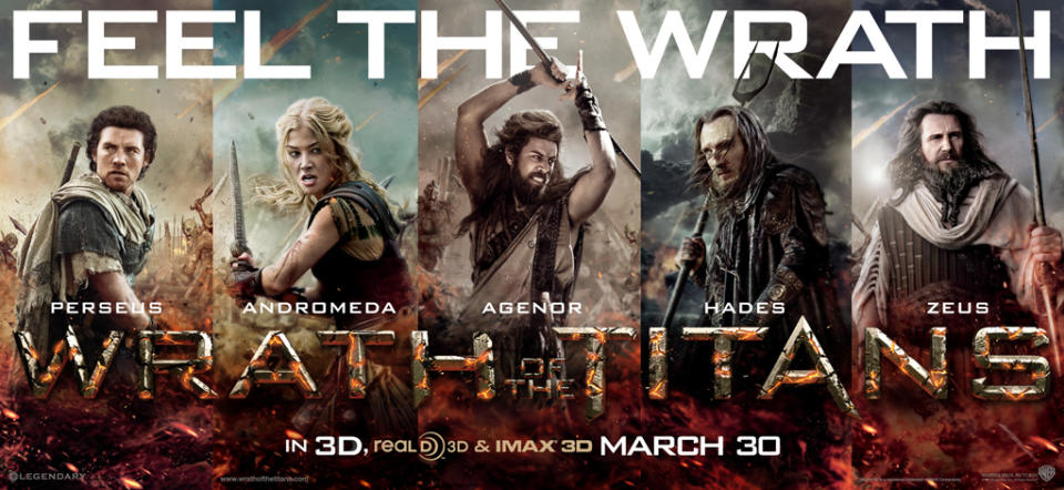 Warner Bros. Pictures' <a href="http://movies.yahoo.com/movie/wrath-of-the-titans/" data-ylk="slk:Wrath of the Titans" class="link ">Wrath of the Titans</a> - 2012