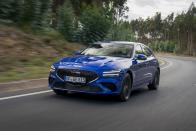 <p>The G70 Shooting Brake, a station-wagon version of the G70, is sold exclusively in Europe.</p>