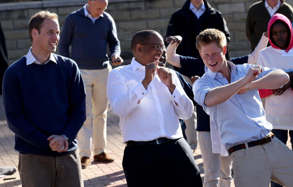 Prince Harry certainly knows how to have a good time. Photo: Getty Images