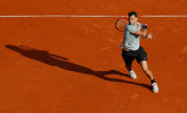 Tennis - ATP - Monte Carlo Masters - Monte-Carlo Country Club, Monte Carlo, Monaco - April 17, 2018 Bulgaria's Grigor Dimitrov in action during his second round match against Pierre-Hugues Herbert of France REUTERS/Eric Gaillard