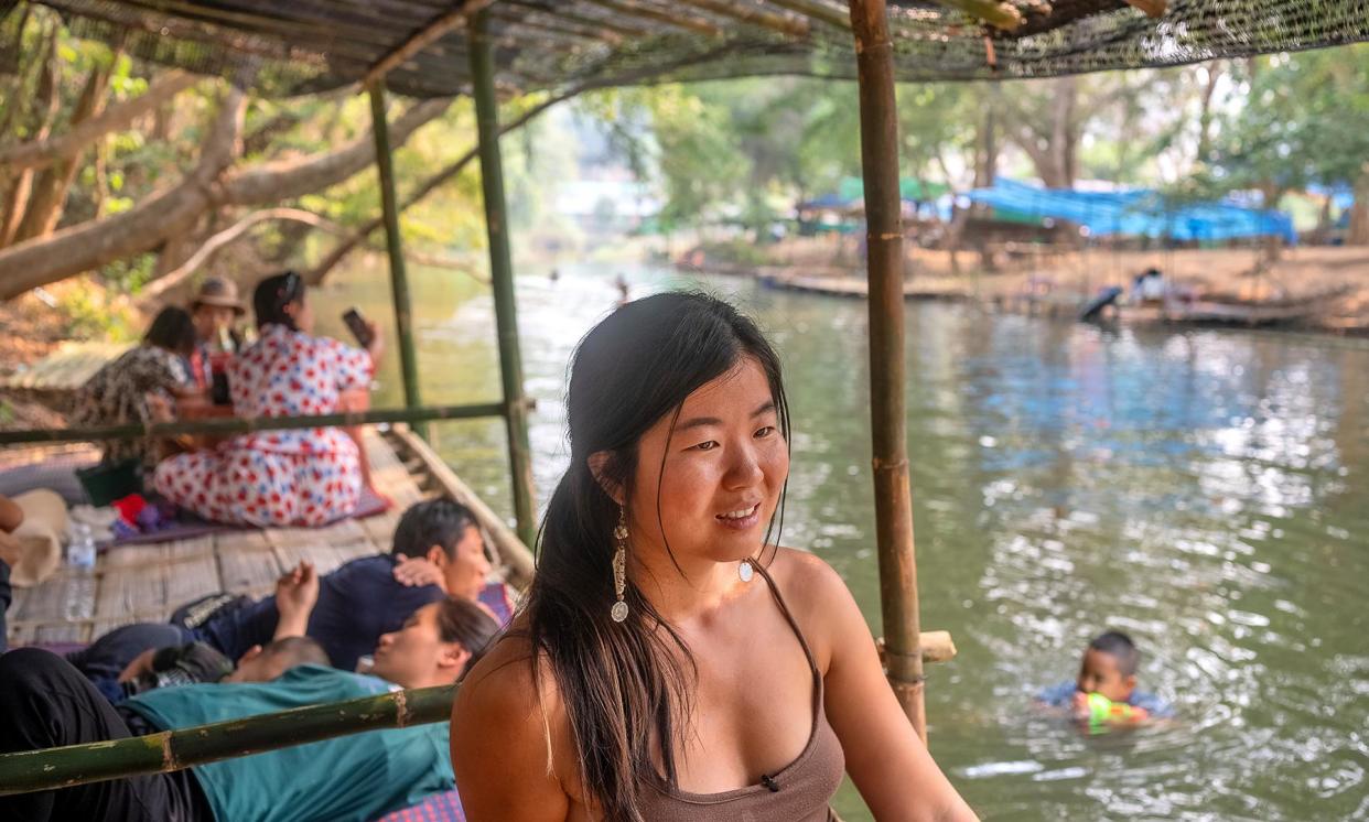 <span>The relaxed lifestyle of Chiang Mai is attracting Chinese emigrants who want to leave behind the iron-fisted rule of Xi Jinping</span><span>Photograph: Christopher Cherry/The Guardian</span>