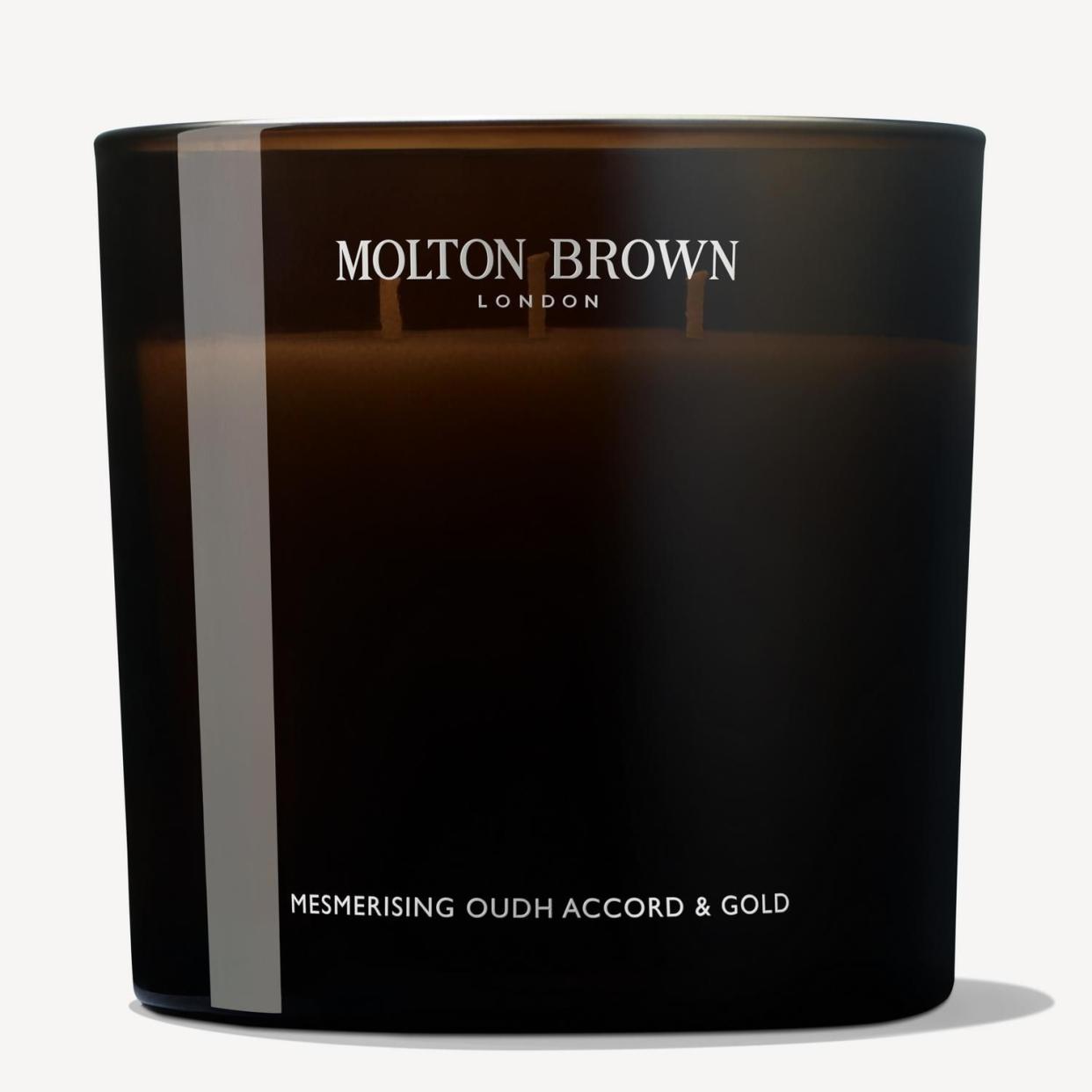 <p><a href="https://go.redirectingat.com?id=74968X1596630&url=https%3A%2F%2Fwww.moltonbrown.com%2Fstore%2Fcollections%2Fmesmerising-oudh-accord-gold%2Fmesmerising-oudh-accord-gold-luxury-candle%2FCAN175HR&sref=https%3A%2F%2Fwww.elledecor.com%2Fshopping%2Fhome-accessories%2Fg10283554%2Fbest-smelling-candles%2F" rel="nofollow noopener" target="_blank" data-ylk="slk:Shop Now;elm:context_link;itc:0;sec:content-canvas" class="link rapid-noclick-resp">Shop Now</a></p><p>Mesmerising Oudh Accord and Gold Luxury Candle</p><p>$120.00</p>