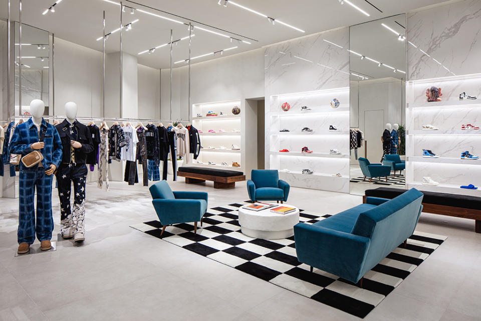 Inside Amiri’s new flagship at Dubai Mall - Credit: Ales Vyslouzil Photography