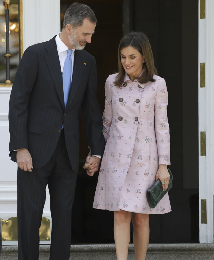 Los reyes Felipe y Letizia