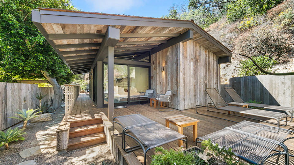 A Marmol Radziner–designed mobile home in Paradise Cove