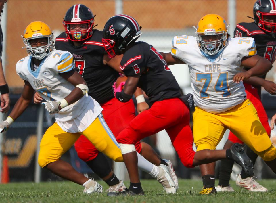 Rayan White-Taylor has experience on offense for William Penn.