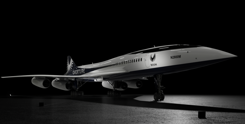 Boom Supersonic hopes Overture will be an update of the 1970s super-fast passenger plane, the Concorde.