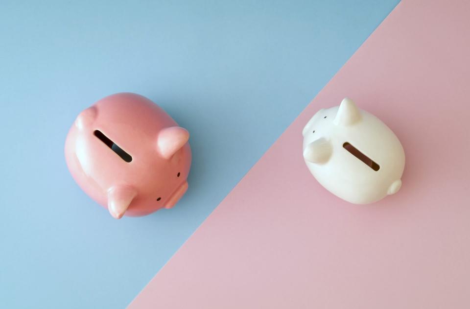 An image of two piggy banks.