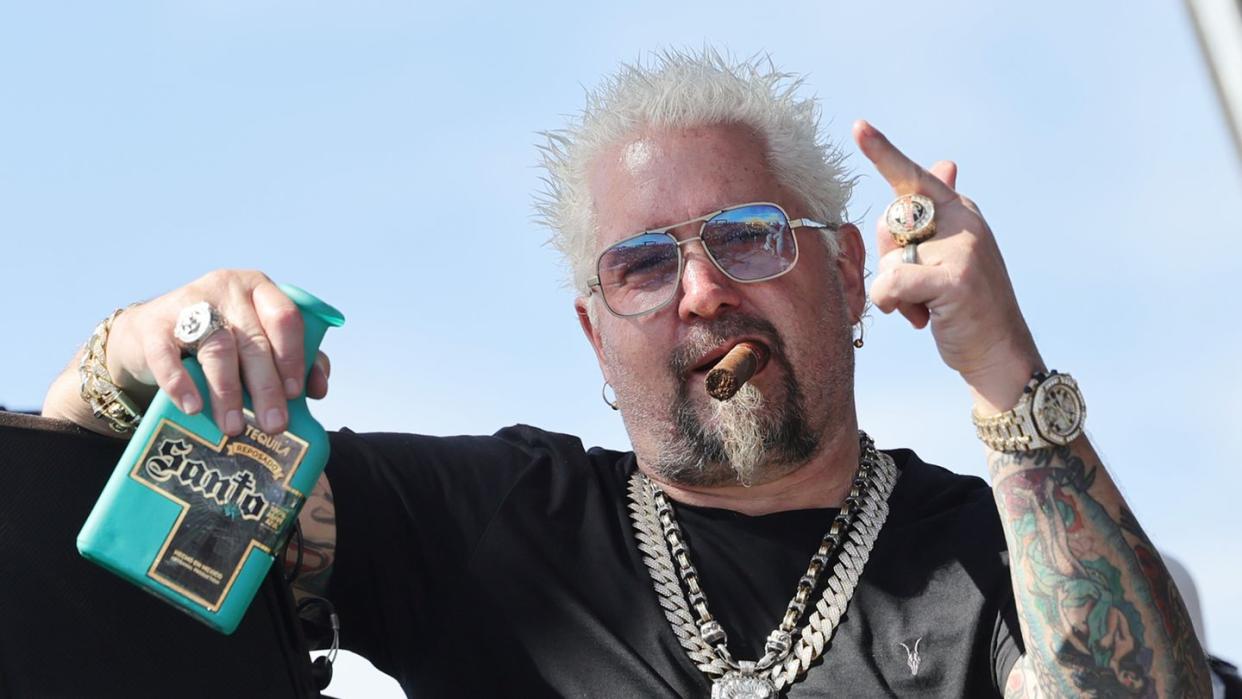 guy fieri's flavortown tailgate