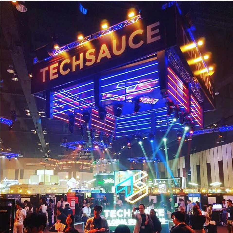 10,000 attendees at Techsauce 2018, Bangkok.