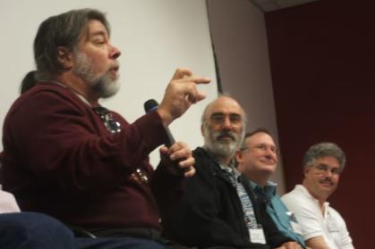 Woz Speaking at Homebrew Computer Club Reunion, Mountain View