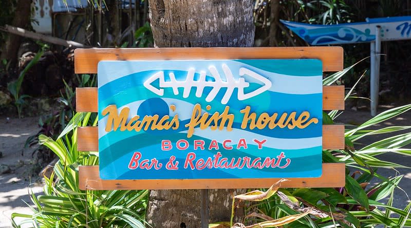 菲律賓長灘島｜Mama's Fish House - Boracay Restaurants