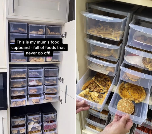 See Food Diet: Skinny People Keep Food in the Cupboard