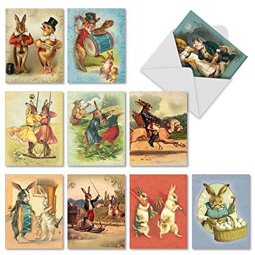 15) Vintage Easter Card Set